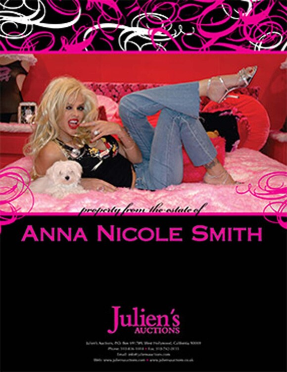 La vente aux enchères Anna Nicole Smith se tiendra au Planet Hollywood de Las Vegas, le 26 juin 2010 !