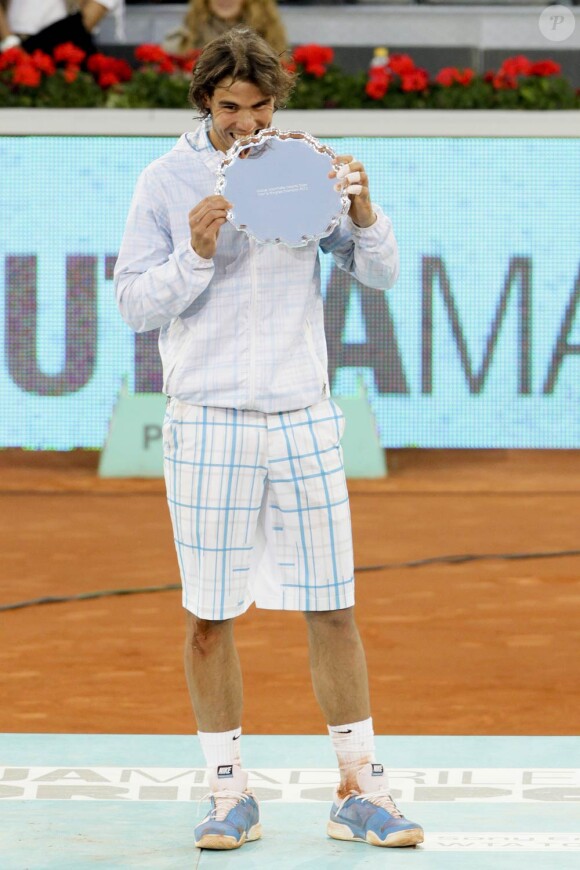Le 16 mai 2010, Rafael Nadal signait sa 14 victoire en 21 duels face à Roger Federer pour s'imposer dans le tournoi de Madrid