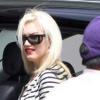 Gwen Stefani arrive à une petite fête à Beverly Hills le 16 mai 2010
