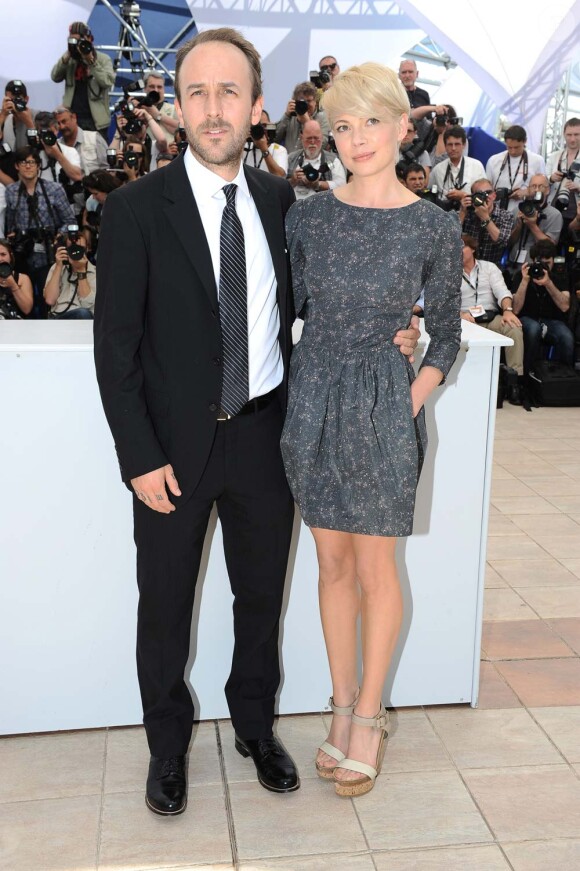 Michelle Williams et Derek Cianfrance présentent Blue Valentine, à Cannes, le 18 mai 2010 !