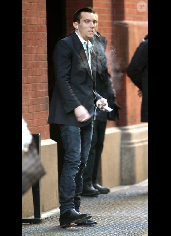 Jonathan Rhys Meyers à New York en novembre 2007