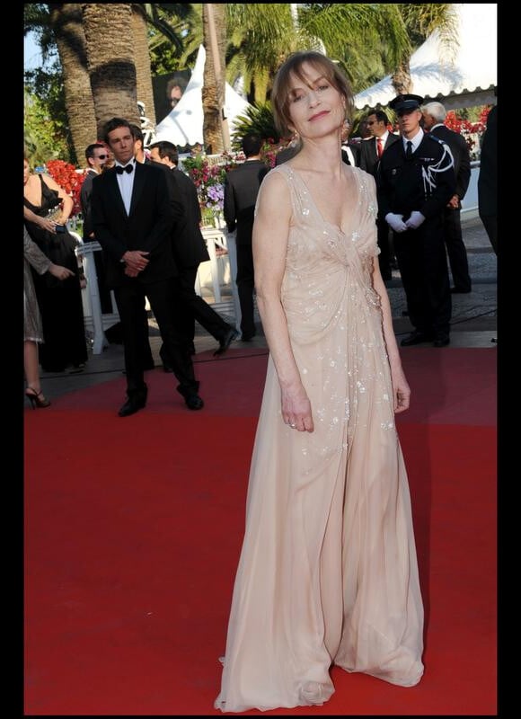 Isabelle Huppert au 63e festival de Cannes.