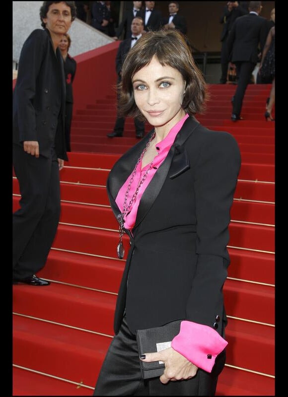 Emmanuelle Béart au 63e festival de Cannes.