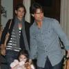 Suri Cruise vient de dîner avec ses parents Tom Cruise et Katie Holmes à New York