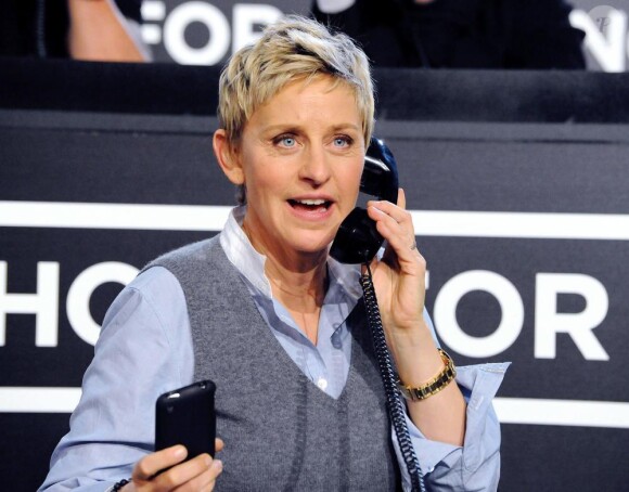 Ellen DeGeneres anime son Ellen DeGeneres Show quotidiennement sur la NBC.