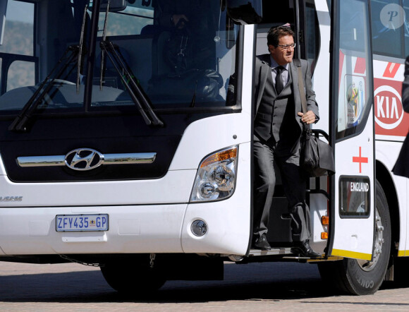 L'équipe de France et David Beckham sont arrivés en Afrique du Sud, le 3 juin 2010