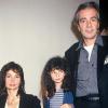 Pierre Arditi et Evelyne Bouix, avec Salomé Lelouch, en 1993