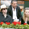 Antoine Arnault et sa soeur Delphine à Roland-Garros