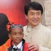 Jaden Smith et Jackie Chan lors de l'avant-première de Karate Kid à Los Angeles le 7 juin 2010