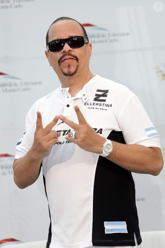 Ice-T vient promouvoir sa série "New York Unité Spéciale des Victimes" au Festival de télévision de Monte-Carlo (8 juin 2010)