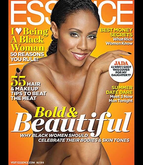 Jada Pinkett Smith en couverture du magazine Essence du mois de juillet 2010