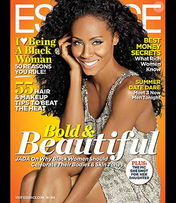 Jada Pinkett Smith en couverture du magazine Essence du mois de juillet 2010