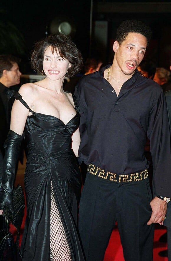 JoeyStarr et Béatrice Dalle au Festival de Cannes, le 13 mai 2001