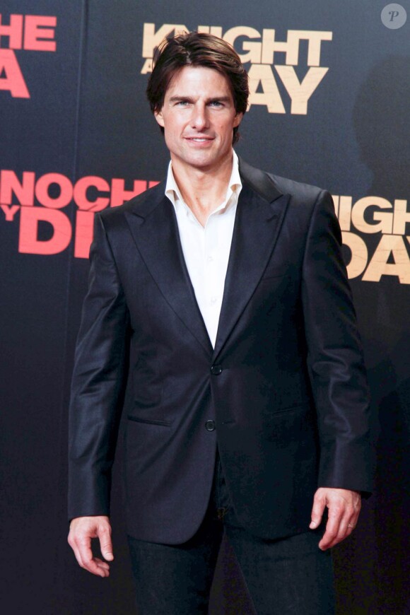 Tom Cruise, à l'occasion de l'avant-première de Night and Day, à Séville, en Espagne, le 16 juin 2010.