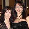 Anne Parillaud et Maria Grazia Cucinotta lors du Festival de Taormina, en Italie, le 17 juin 2010.