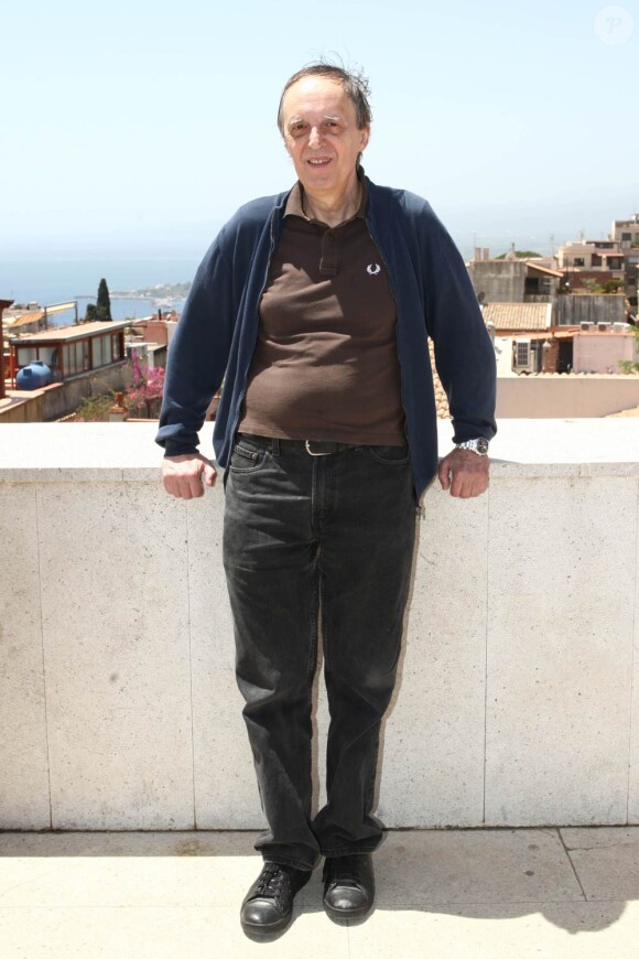Dario Argento lors du Festival de Taormina, en Italie, le 17 juin 2010.