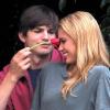 Ashton Kutcher et Jessica Alba sur le tournage de Valentine's Day