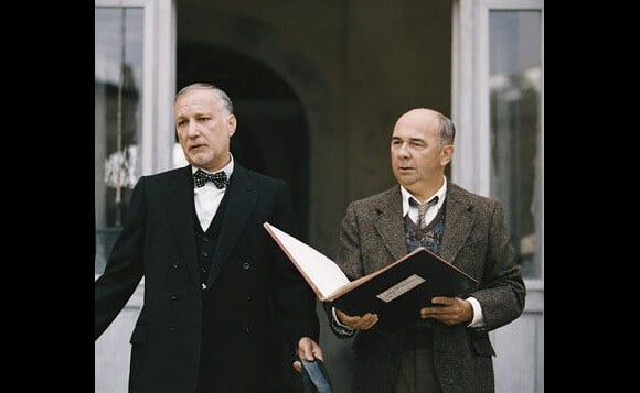 François Berléand et Gérard Jugnot dans Les Choristes