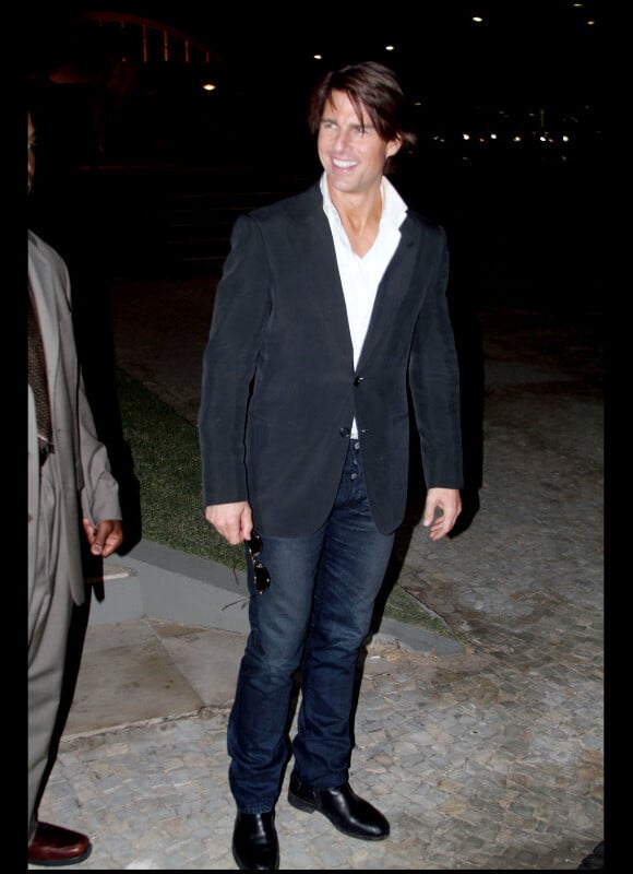 Tom Cruise en promotion de "Knight and Day" (7 juillet 2010, Rio de Janeiro)