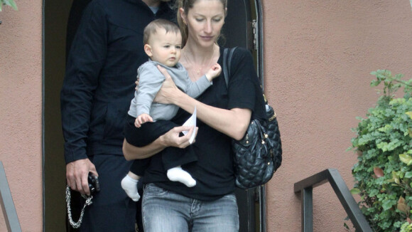 Gisele Bündchen et Tom Brady : Des parents très attentifs à leur craquant Benjamin, âgé de 7 mois !