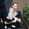 Gisele Bündchen et Tom Brady emmènent leur fils Benjamin chez le pédiatre, à Santa Monica, le 12 juillet 2010