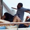Denzel Washington, sa femme Paulette et leurs quatre enfants en vacances à Portofino en Italie