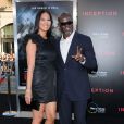 Kimora Lee et Djimon Hounsou lors de la projection d'Inception à Los Angeles le 13 juillet 2010