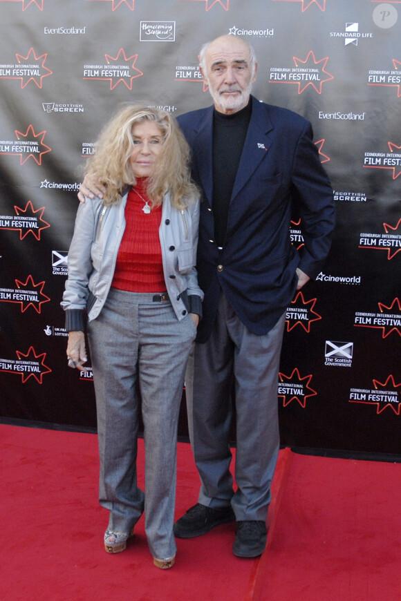 Sean Connery et son épouse Micheline