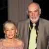 Sean Connery et son épouse Micheline