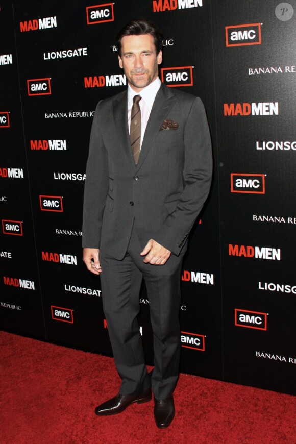 John Hamm lors de la soirée ABC pour la quatrième saison de Mad Men au Mann 6 Theatre à Los Angeles le 20 juillet 2010