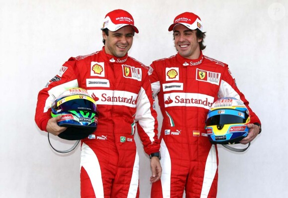 Fernando Alonso et Felipe Massa