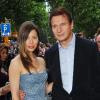 Jessica Biel et Liam Neeson lors de l'avant-première à Berlin de L'Agence tous risques le 29 juillet 2010