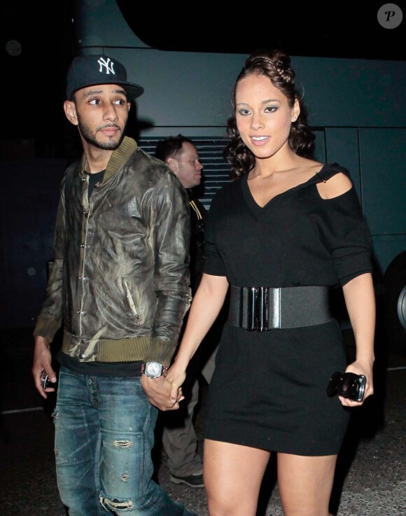 Alicia Keys et son époux Swizz Beatz, pas encore marié le 26 mai 2010