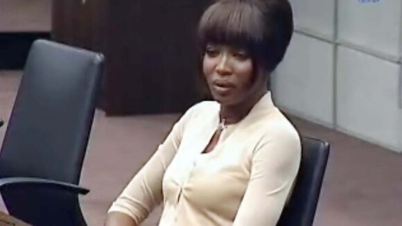 Regardez Naomi Campbell apporter son témoignage dans le procès Charles Taylor !