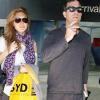 Robbie Williams et son épouse Ayda