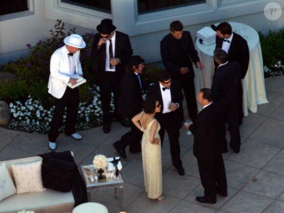 Le mariage de Robbie Williams et Ayda Field à Beverly Hills, le 7 août 2010