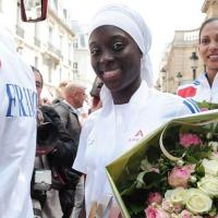 Myriam Soumaré accueillie en héroïne pour une consécration plus belle qu'à l'Elysée !