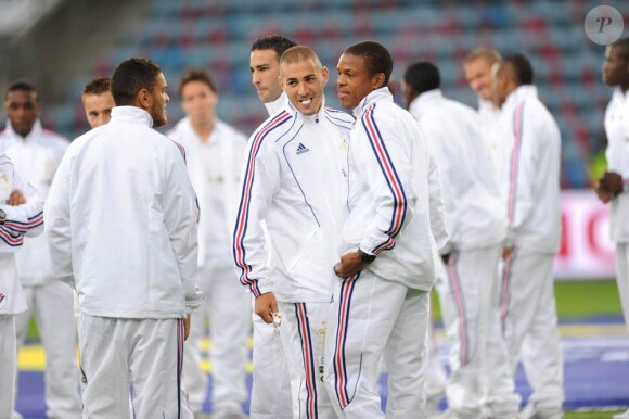 Des images de Norvège/France, qui s'est disputé à Oslo, le 11 août 2010.