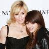 La chanteuse américaine Madonna et sa fille Lourdes