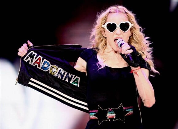 La reine de la pop, la chanteuse américaine Madonna
