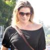Ali Larter se promène à Beverly Hills enceinte de son premier enfant le 17 août 2010