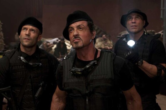 Expendables : Unité spéciale : Jason Statham et Sylvester Stallone