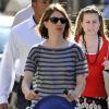 Sofia Coppola fait du shopping à New York avec sa fille Romy le 20 août 2010