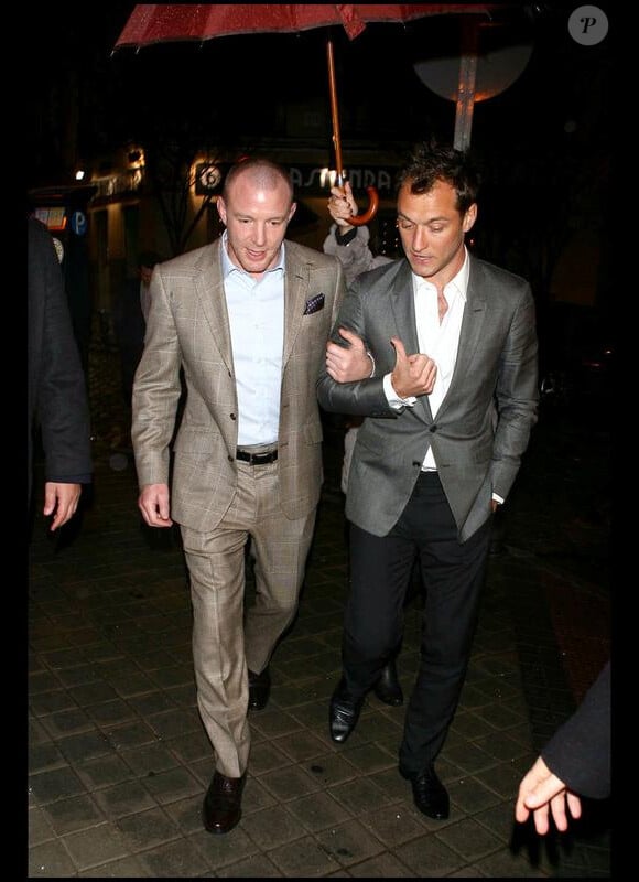 Jude Law et Guy Ritchie