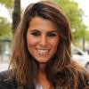 Karine Ferri lors de la conférence de presse annuelle de la chaîne Direct 8 à Paris le 26 août 2010