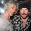 Louis Bertignac et The Edge, au VIP Room à Saint-Tropez, le 28 août 2010