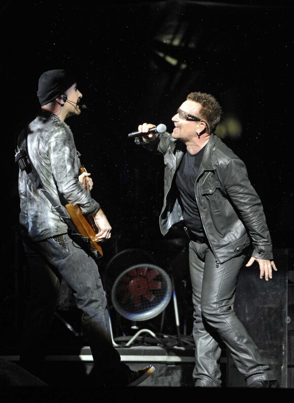 U2 sur scène en Russie, le 25 août 2010