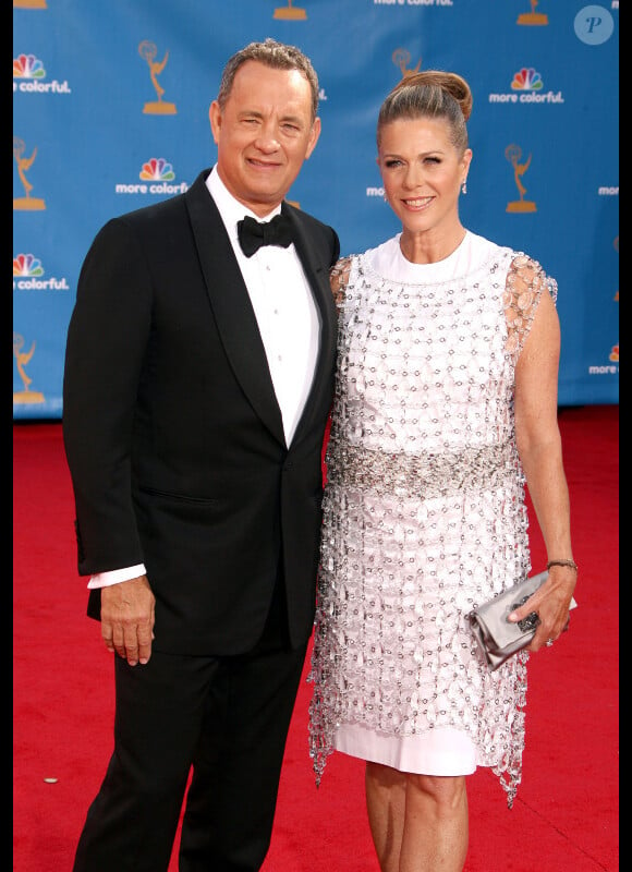 Tom Hanks à la cérémonie des Emmy Awards. 29/08/2010