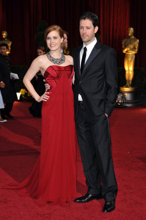 Amy Adams et son fiancé Darren Le Gallo