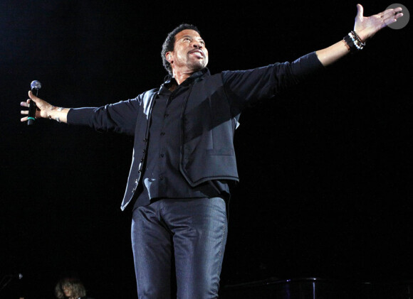 Lionel Richie en concert à Sao Paolo au Brésil le 2 septembre 2010